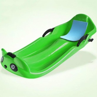 Grass Board Aadult Increase Thickening Children Snowboard Sand Board Sled Car Ski Car Veneer, Size: 100 x 43 x 29cm(Green)