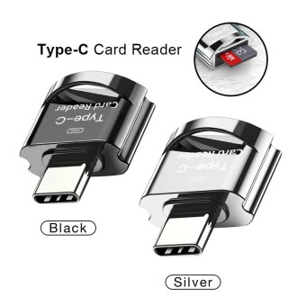 C10 TYPE-C Interface Mobile Phone Memory Card, Capacity: 64GB(Silver Gray)