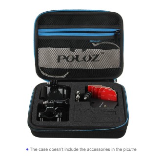 PULUZ Waterproof Carrying and Travel Case for for GoPro Hero12 Black / Hero11 /10 /9 /8 /7 /6 /5, Insta360 Ace / Ace Pro, DJI Os