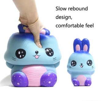 TTPU1207 Large Starry Sky Rabbit Slow Rebound Decompression Toy