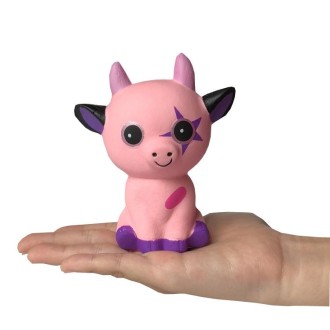 2 PCS TTPU1094 Slow Rebound Cow Animal Decompression Toy(Pink)