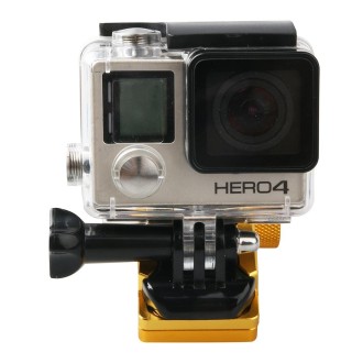 Motorcycle Rearview Mirror CNC Aluminum Alloy Stent Fixed Bracket Holder forGoPro Hero12 Black / Hero11 /10 /9 /8 /7 /6 /5, Inst