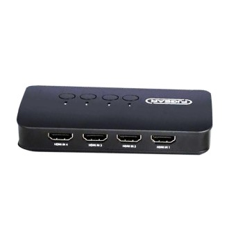 FJGEAR FJ-HK401 4 In 1 Out HDMI To KVM HD Video Switcher