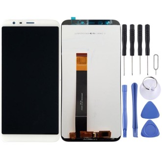 TFT LCD Screen for Meizu M8c M908L with Digitizer Full Assembly(White)