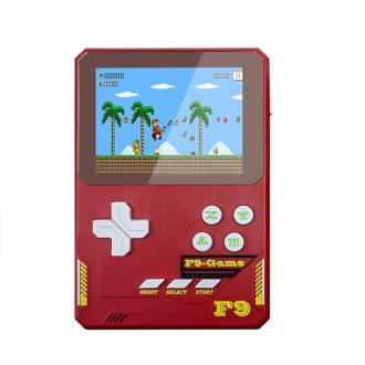 F9 3.5 Inch HD Handheld Game Console Children Gift, Color: Lava Red