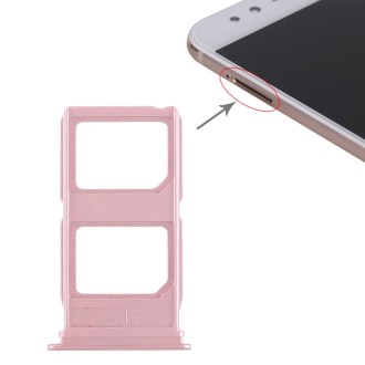 For Vivo X9 Plus 2 x SIM Card Tray (Rose Gold)