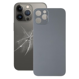 Easy Replacement Big Camera Hole Glass Back Battery Cover for iPhone 13 Pro(Graphite)