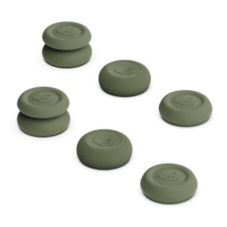 For Steam Deck Game Console Joystick Cap Set Anti-skid Combination Button Cap(Green)