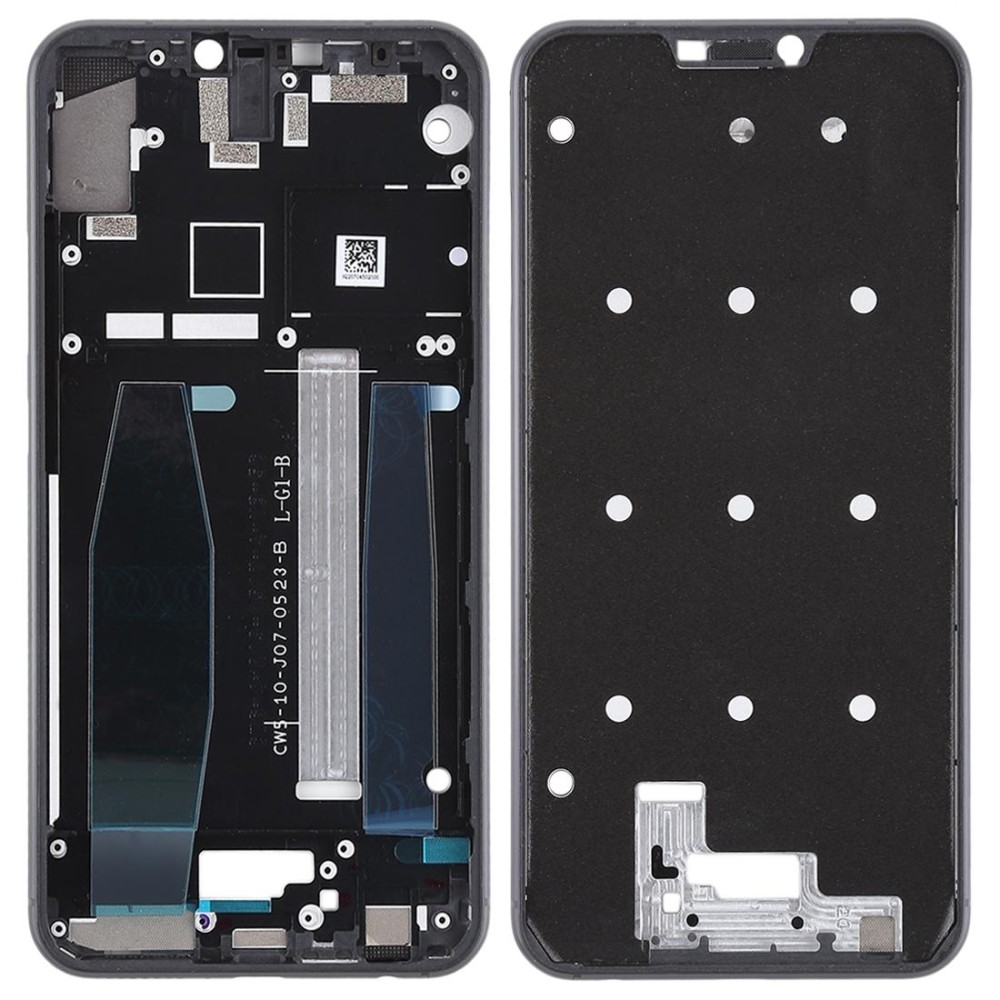 Front Housing LCD Frame Bezel for Asus Zenfone 5 ZE620KL(Black)