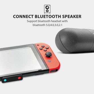 Slim 5.0 Audio Transmitter For Switch/PS4/PC Adapter(Blue Red)