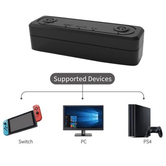 Slim 5.0 Audio Transmitter For Switch/PS4/PC Adapter(Blue Red)