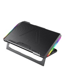 NUOXI Q9 RGB Lighting Effect Laptop Cooler(Black)