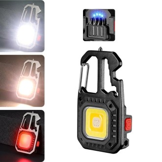 E-SMARTER W5138 Mini Bright Light Portable Flashlight, Specification: Black