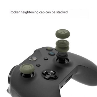 For XBOX ONE Handle Rocker Cap Set Gamepad Anti-slip Combination Button Cap(Black)