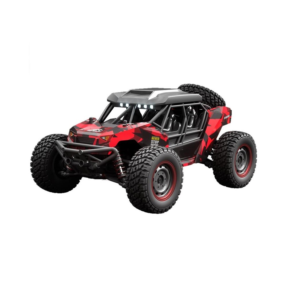 JJR/C Q141 High-speed Carbon Brush Desert Remote Control 4WD Off-road Vehicle(Red)