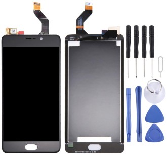 TFT LCD Screen for Meizu M6 Note / Meilan Note 6 with Digitizer Full Assembly(Black)