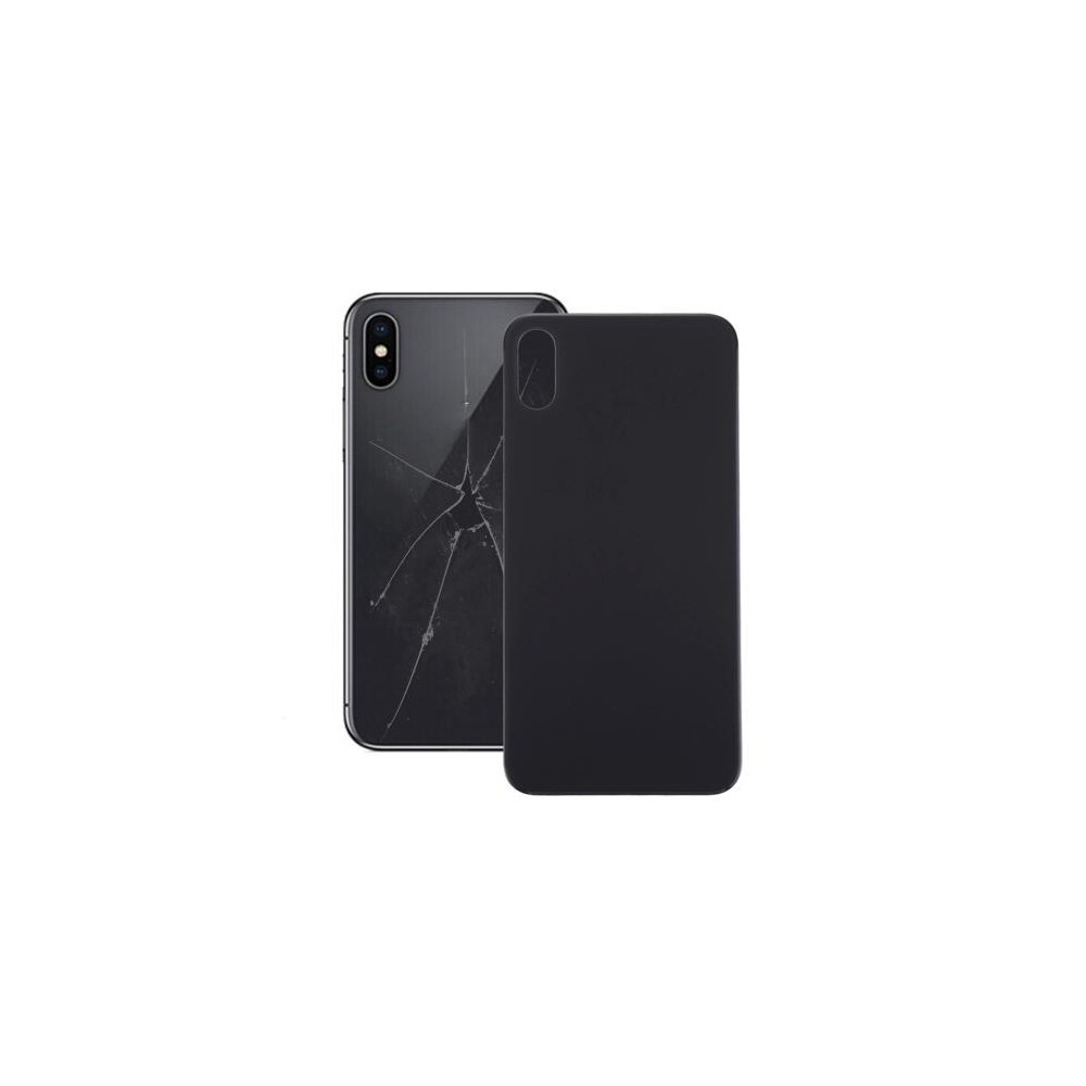 Glass Battery Back Cover for iPhone XS(Black)