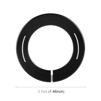 Car Engine Start Key Push Button Ring Trim Sticker for Infiniti (Black)