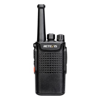 RETEVIS RT67 2W 16CHS FRS License-free Two Way Radio Mini Handheld Walkie Talkie, US Plug(Black)