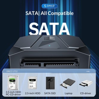 ORICO UTS2 USB 3.0 2.5-inch SATA HDD Adapter, Cable Length:0.3m