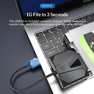 ORICO UTS2 USB 3.0 2.5-inch SATA HDD Adapter, Cable Length:0.3m