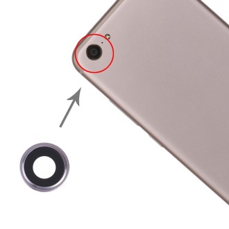 For Vivo X9 Plus Camera Lens Cover (Silver)