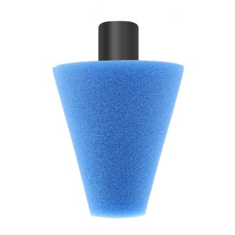 Car Cone Wheel Polishing Sponge M14 Detail Waxing Sponge Wheel(Blue)