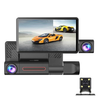 A6 Triple Lens Car Dash Camera Driving Recorder