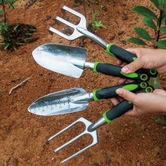 4 PCS / Set Aluminum Alloy Garden Vegetable Garden Tool Sea Tool