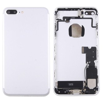 for iPhone 7 Plus Battery Back Cover Assembly with Card Tray(Silver)