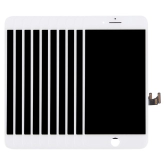 10 PCS TFT LCD Screen for iPhone 7 Plus with Digitizer Full Assembly (White)