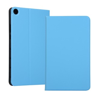 Universal Spring Texture TPU Protective Case for Huawei Honor Tab 5 8 inch / Mediapad M5 Lite 8 inch, with Holder(Sky Blue)