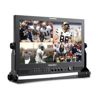 SEETEC ATEM173S 17.3 inch 3G-SDI HDMI Full HD 1920x1080 Multi-camera Broadcast Monitor(UK Plug)