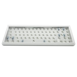 Hot Swap Shaft Wired RGB Back Light Customized Mechanical Keyboard Kit(White)