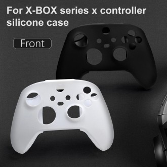 Anti-slip Silicone GamePad Protective Cover For XBOX Series X / S (Black)