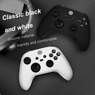 Anti-slip Silicone GamePad Protective Cover For XBOX Series X / S (Black)