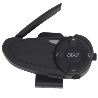 EJEAS Q7 Motorcycle Helmet Wireless Intercom Headsets Support Remote Control & Hands-Free