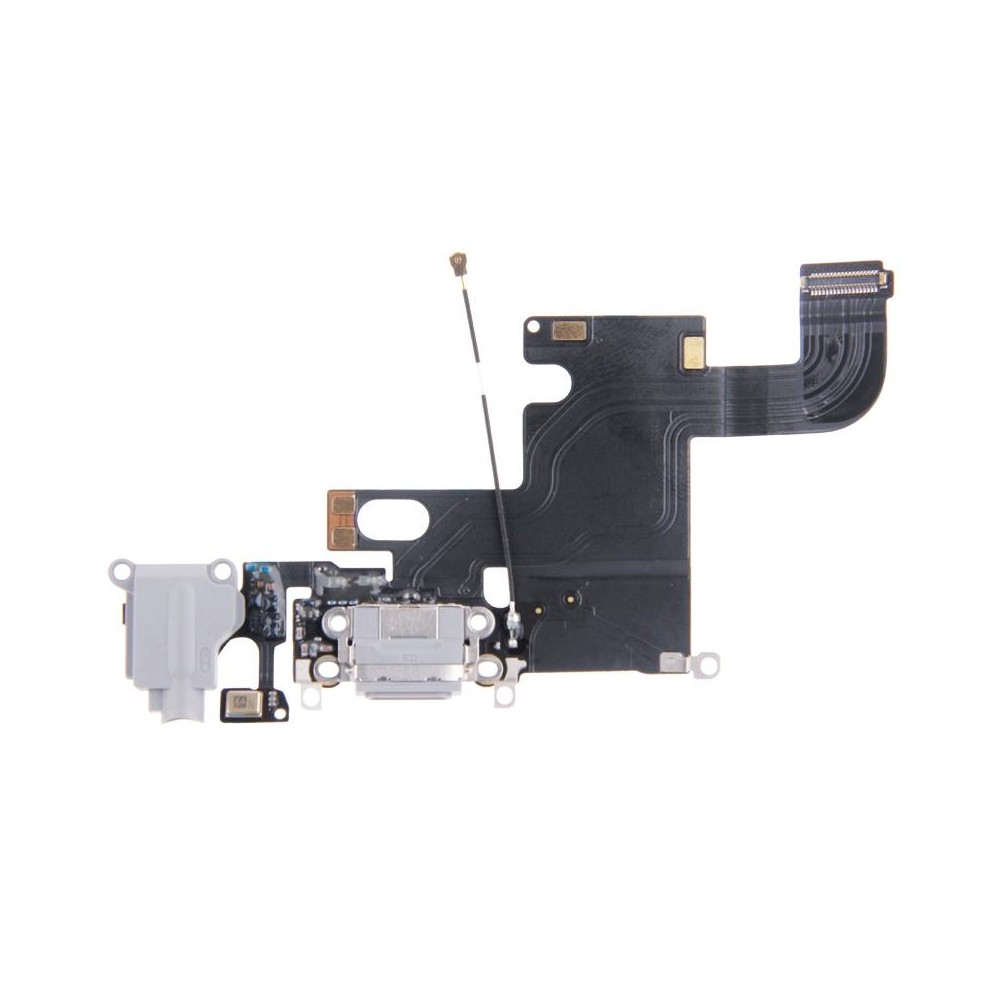 Charging Port Dock Connector Flex Cable  for iPhone 6(Grey)