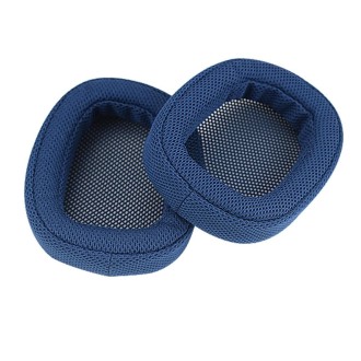 2 PCS Suitable for Logitech G433 G Pro Headphone Cover Sponge Cover Earmuffs(Blue Grid)