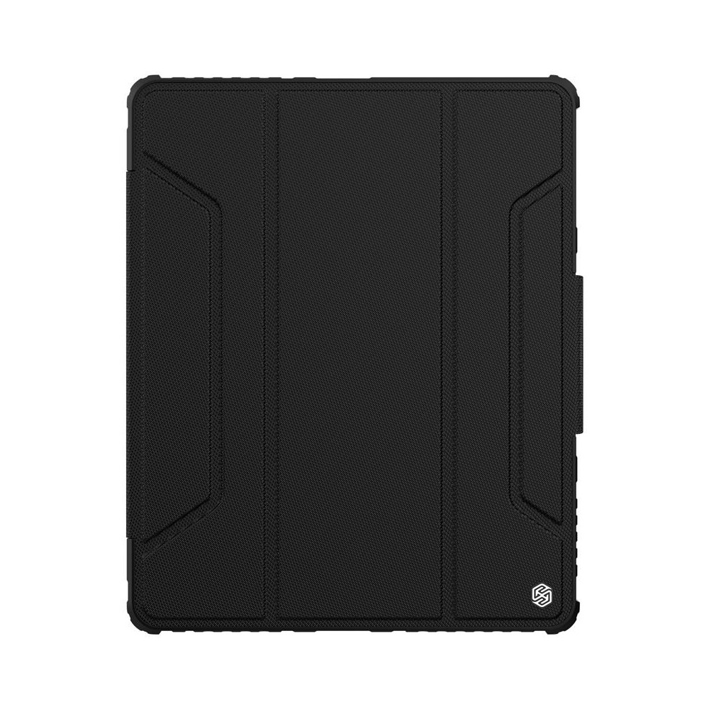 For iPad Pro 12.9 2022 / 2021 / 2020 NILLKIN Bumper Pro Horizontal Flip Leather Tablet Case with Pen Slot & Holder & Sleep / Wak