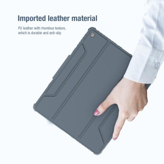 For iPad Pro 12.9 2022 / 2021 / 2020 NILLKIN Bumper Pro Horizontal Flip Leather Tablet Case with Pen Slot & Holder & Sleep / Wak