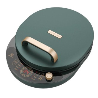 G-3 LIVEN Household Electric Baking Pan Automatic Pancake Maker, CN Plug(Green)