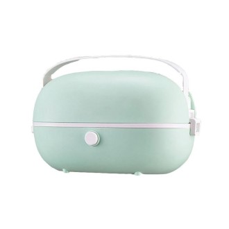 Office Workers Can Plug In Electric Cooking Self-Heating Insulated Lunch Box CN Plug(Fruit Green)