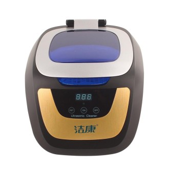 Jie Kang CE-5700A Ultrasonic Cleaner Household Jewelry Denture Glasses Cleaner(EU Plug)