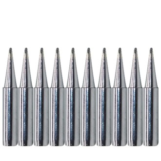 10 PCS 900M-T-1.2D Small D Type Lead-free Electric Welding Soldering Iron Tips