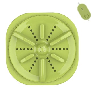 Portable Mini Turbo Switch Three-Speed Timing Washing Machine, Size: Remote Control Switch(Green)