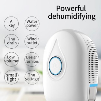 GZ-1901 Semiconductor Mini Dehumidifier Household Small Dehumidifier Bedroom Dehumidifier Moisture Absorber, Product specificati