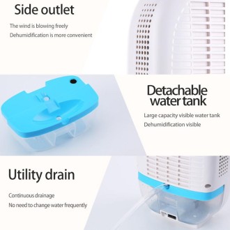 GZ-1901 Semiconductor Mini Dehumidifier Household Small Dehumidifier Bedroom Dehumidifier Moisture Absorber, Product specificati