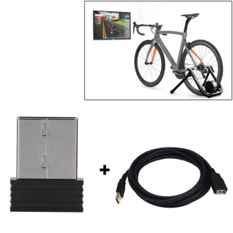 Mini ANT+ USB Stick Adapter Cycling Bicycle Speed Sensor (wireless + wired)