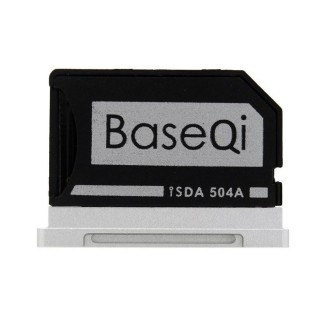 BASEQI 504ASV Hidden Aluminum Alloy SD Card Case for Macbook Pro Retina 15 inch (End of 2013 - Mid-2015) Laptops